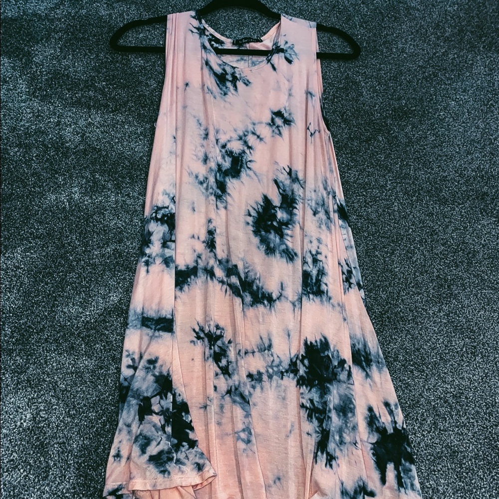 Tie dye sun dress